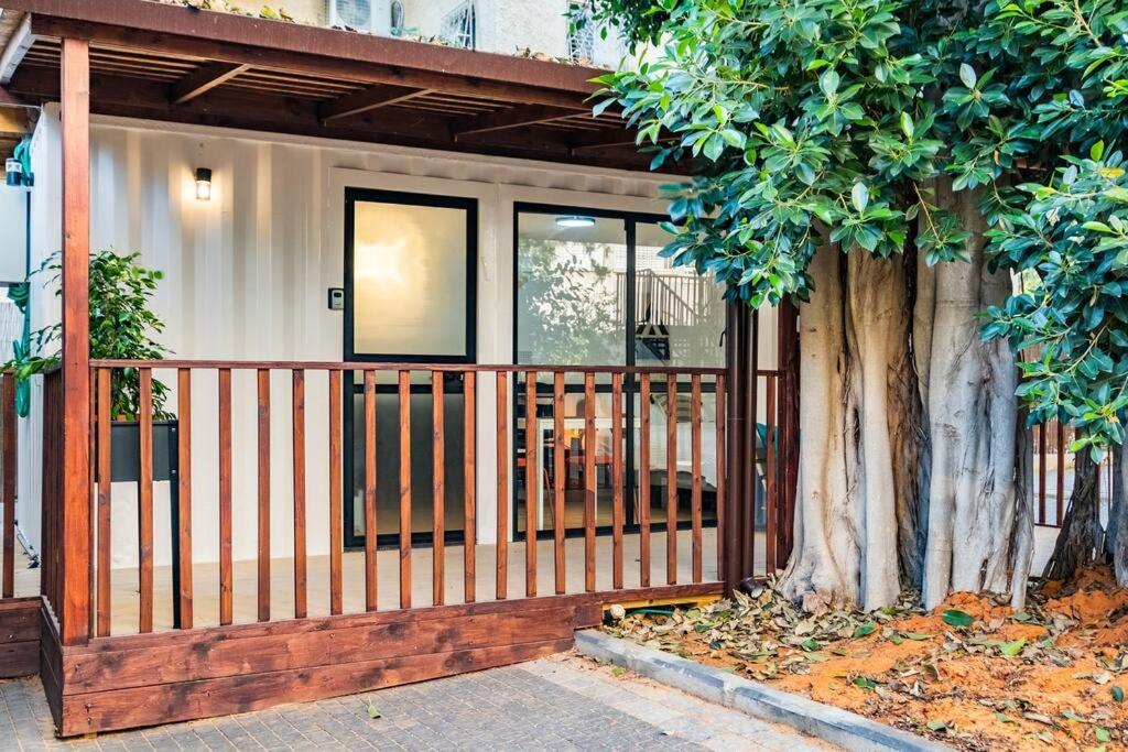Ferienwohnung The Container House Ra'anana Exterior foto